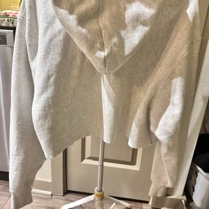 Champion Reverse Weave Cropped Hoodie small stain on hood but not noticeable